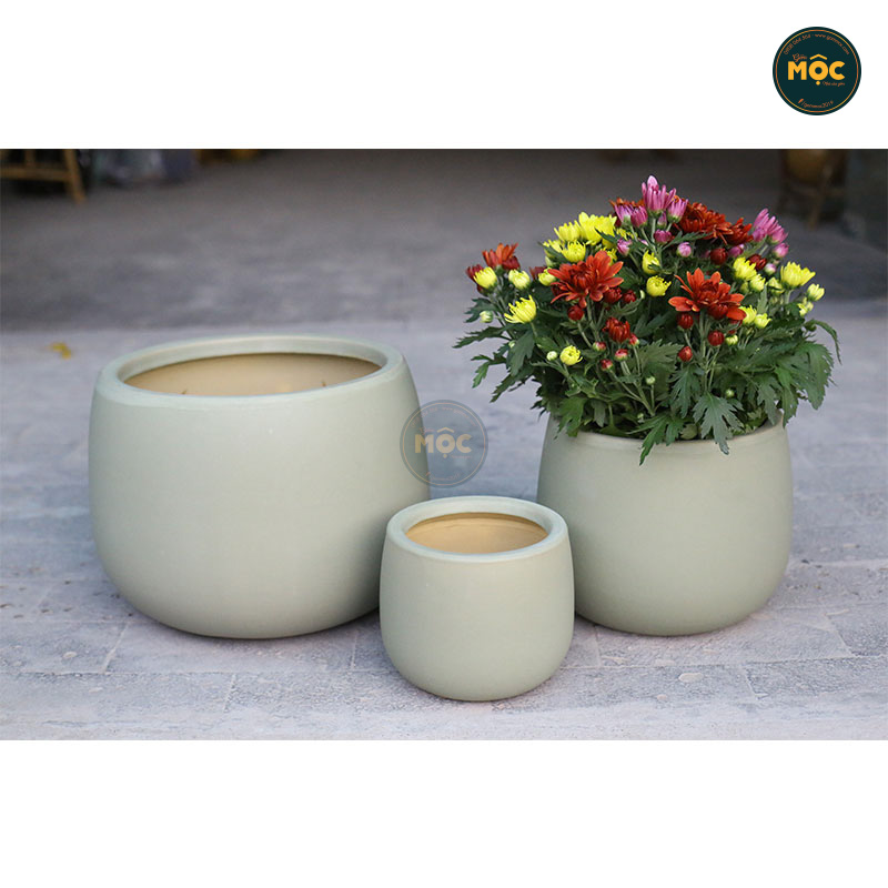 Mờ | 3746 Chậu ID Bầu Đáy 16x16x13 M13
