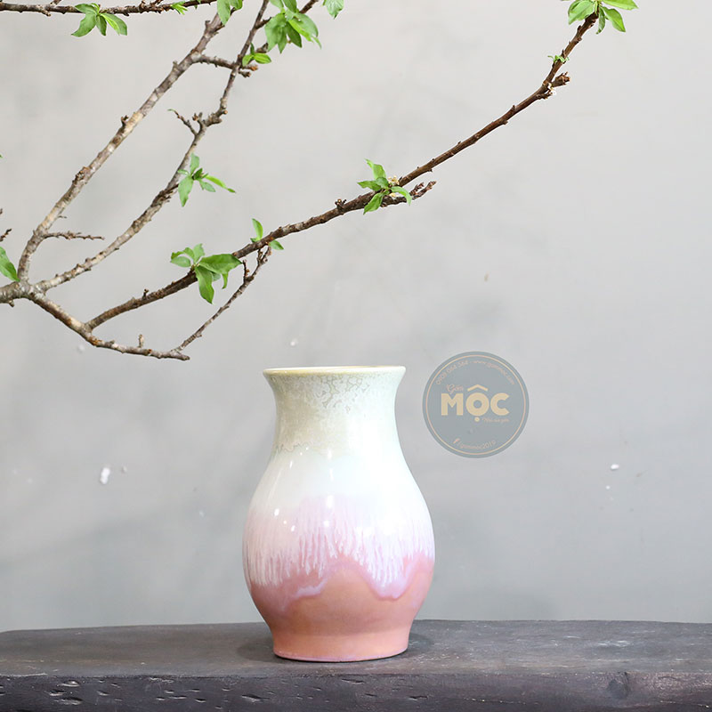 Cắm Hoa Tươi | Bóng | 4071 Bình Hoa Bốn Mùa 17x17x27 M13