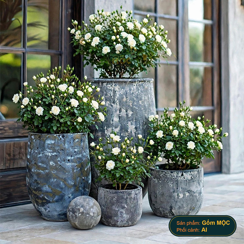 4230 Men Mỹ Thuật Tulip Trơn 37x37x54