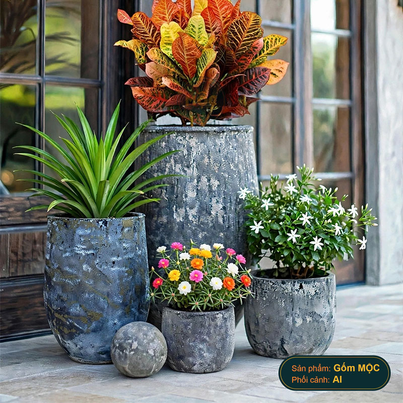 4230 Men Mỹ Thuật Tulip Trơn 52x52x75